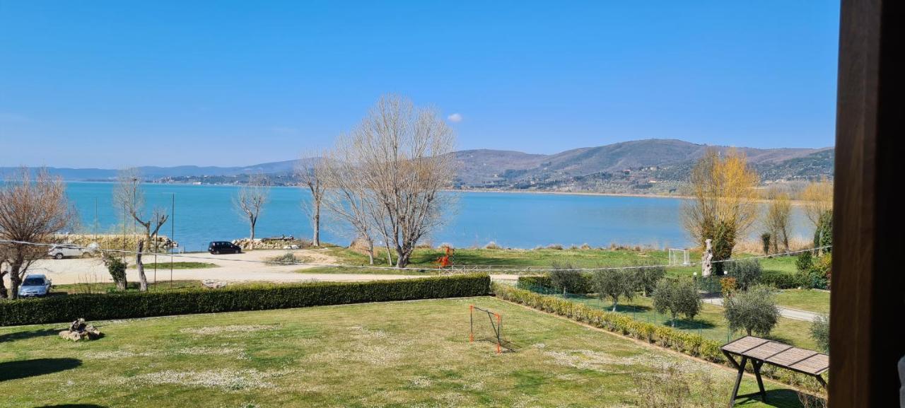 Appartamento Lago Trasimeno - Torricella Pg ภายนอก รูปภาพ