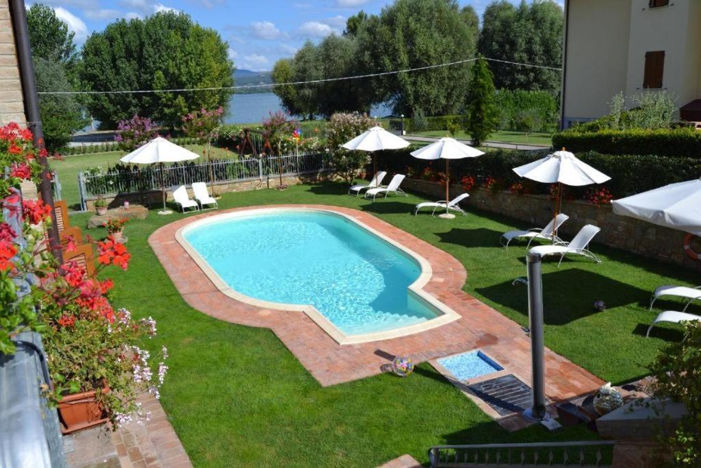 Appartamento Lago Trasimeno - Torricella Pg ภายนอก รูปภาพ