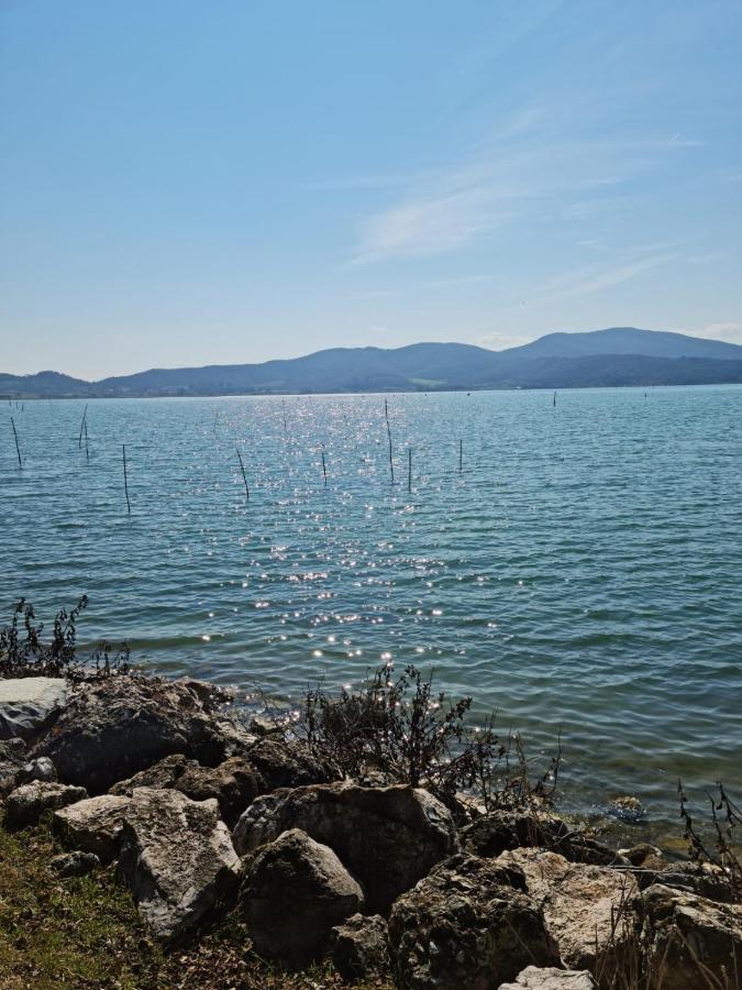 Appartamento Lago Trasimeno - Torricella Pg ภายนอก รูปภาพ