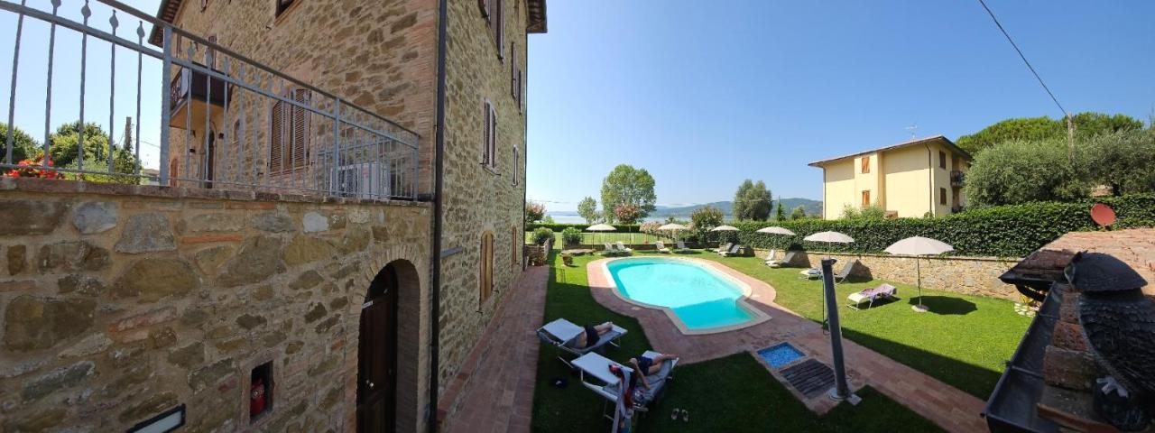 Appartamento Lago Trasimeno - Torricella Pg ภายนอก รูปภาพ